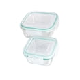 thumbnail image 2 of Westinghouse Set de contenedores de Vidrio con Tapas Transparentes 5 Piezas WCFC003210A multicolor, 2 of 4