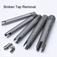 thumbnail image 2 of 1 Set Screw Extractor Steel Broken Peeled Tap Remover Speedy Grab and Fixing Screw Tool 10pcs, 2 of 5