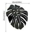 thumbnail image 5 of 3D Mirror Leaf Flower Acrylic Mural Decal Removable Wall Sticker DIY Home Decor Self Adhesive Mirror Stickers for Living Room Bedroom Wall Decoration Home Improvement Removable Wall Art Sticker, 5 of 5