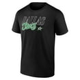 thumbnail image 2 of Men's  Black Dallas Stars Script T-Shirt, 2 of 3