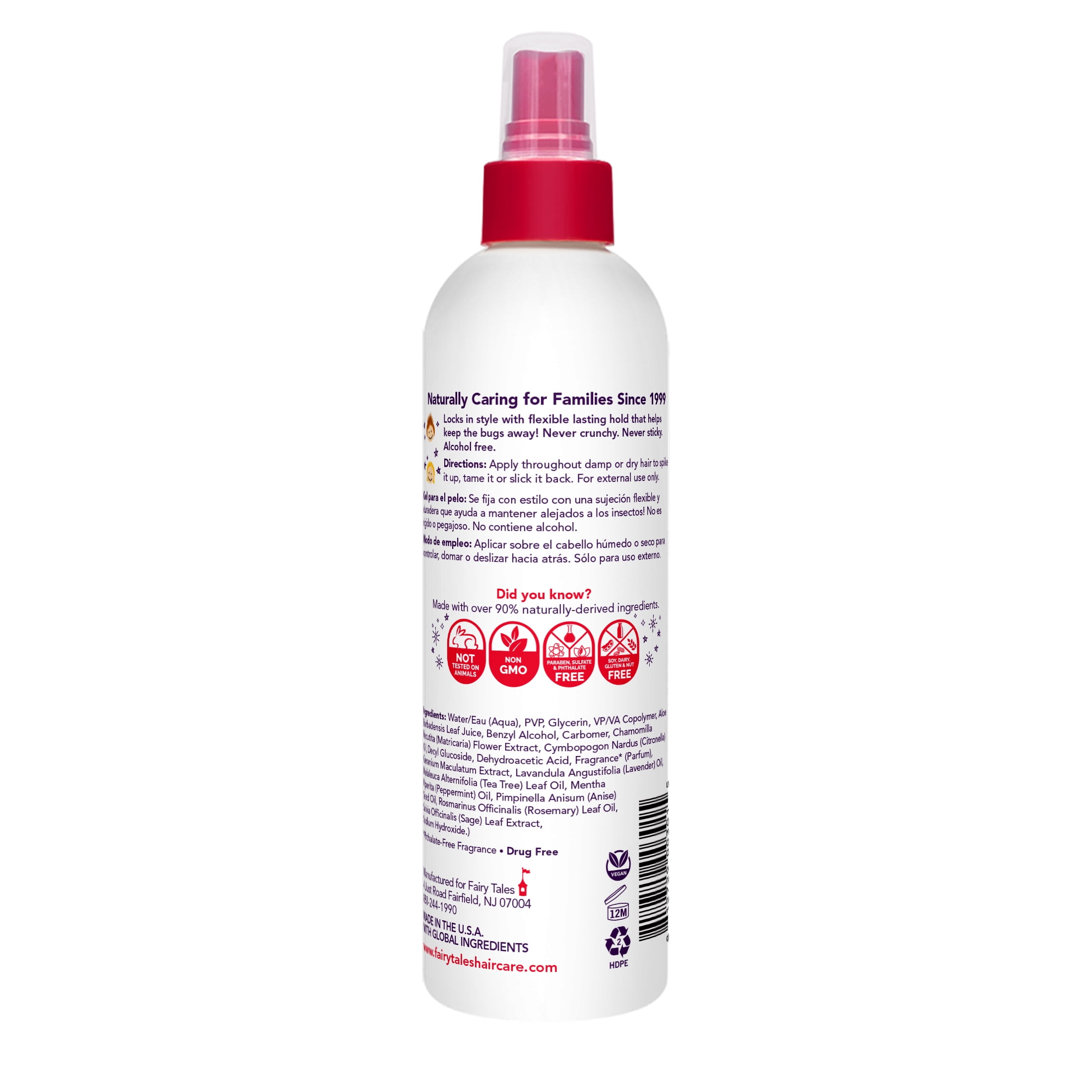 (3 pack) Fairy Tales Rosemary Repel® Kids Conditioning Spray, 8 fl oz.
