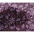 thumbnail image 4 of oneOone Viscose Chiffon Fabric Swirl|Leaves & Floral Artistic Decor Fabric Printed BTY 42 Inch Wide, 4 of 4