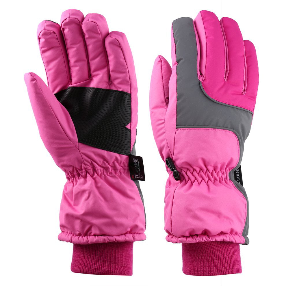 Insulated Warm Snow Gloves, Windproof Waterproof Breathable Winter ...
