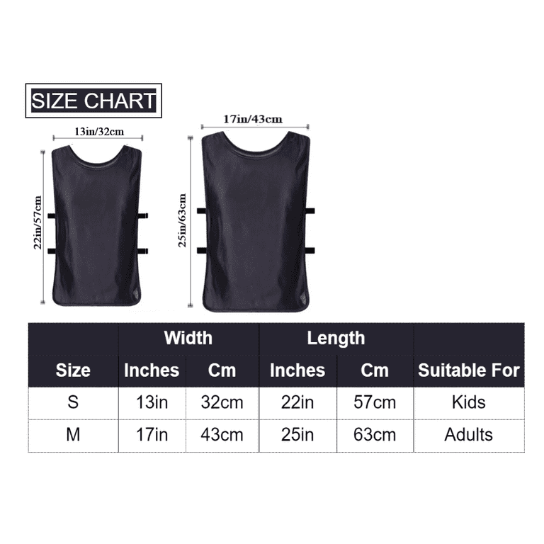 Tych3L Jerseys Bibs Scrimmage Training Vests for Kids and Adults
