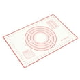thumbnail image 6 of Household Kitchen Silicone Nonstick Baking Mat Rolling Dough Pad Cake Pastry Cooking ToolsRed, 6 of 8