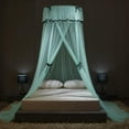 thumbnail image 5 of BOLLSLEY Girls Bed Canopy, Princess Crib Netting Room Decor, Ceiling Tent to Cover Toddler Crib | Single, Twin, Full, Queen Size Kids Bed Curtains, 5 of 9