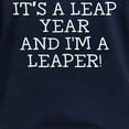 thumbnail image 3 of CafePress - It's A Leap Year And I'm A Leaper Long Sleeve T Shirt - Women's Long Sleeve Graphic Tee Casual Fit, 3 of 4