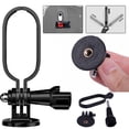 thumbnail image 2 of Support Adaptateur en Métal pour Insta-360 GO 2 - Cadre en Alliage d'Aluminium, Résistant aux Rayures et Compatibilité Filetée 1/4 Pouces - pour Protection de Caméra et Montage sur Trépied, 2 of 8