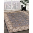 thumbnail image 3 of Ahgly Company Machine Washable Indoor Rectangle Industrial Modern Puce Purple Area Rugs, 4' x 6', 3 of 7