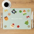 thumbnail image 3 of 圣节 Napperon de Table en Lin Matériau Isolant Thermique Multicolore Design Festif 17,7 Po x 12,9 Po, 3 of 6