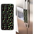 thumbnail image 2 of NETILGEN Happy St.Patrick's Day Green Leaves 2 Pack Refrigerator Door Handle Covers,Kitchen Appliance Oven Fridge Door Handle Protector Covers Kitchen Accessories Handle Covers, 2 of 6
