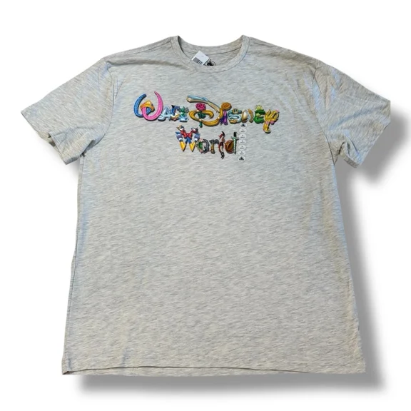 Disney Parks Shirt 2025 WDW Princess Character Letters
