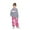 Grey, variant on Girls Outfits Camo Print Long Sleeve Hooded Shirt Sweatsants Children Outdoor School Fall Winter Outfit Set