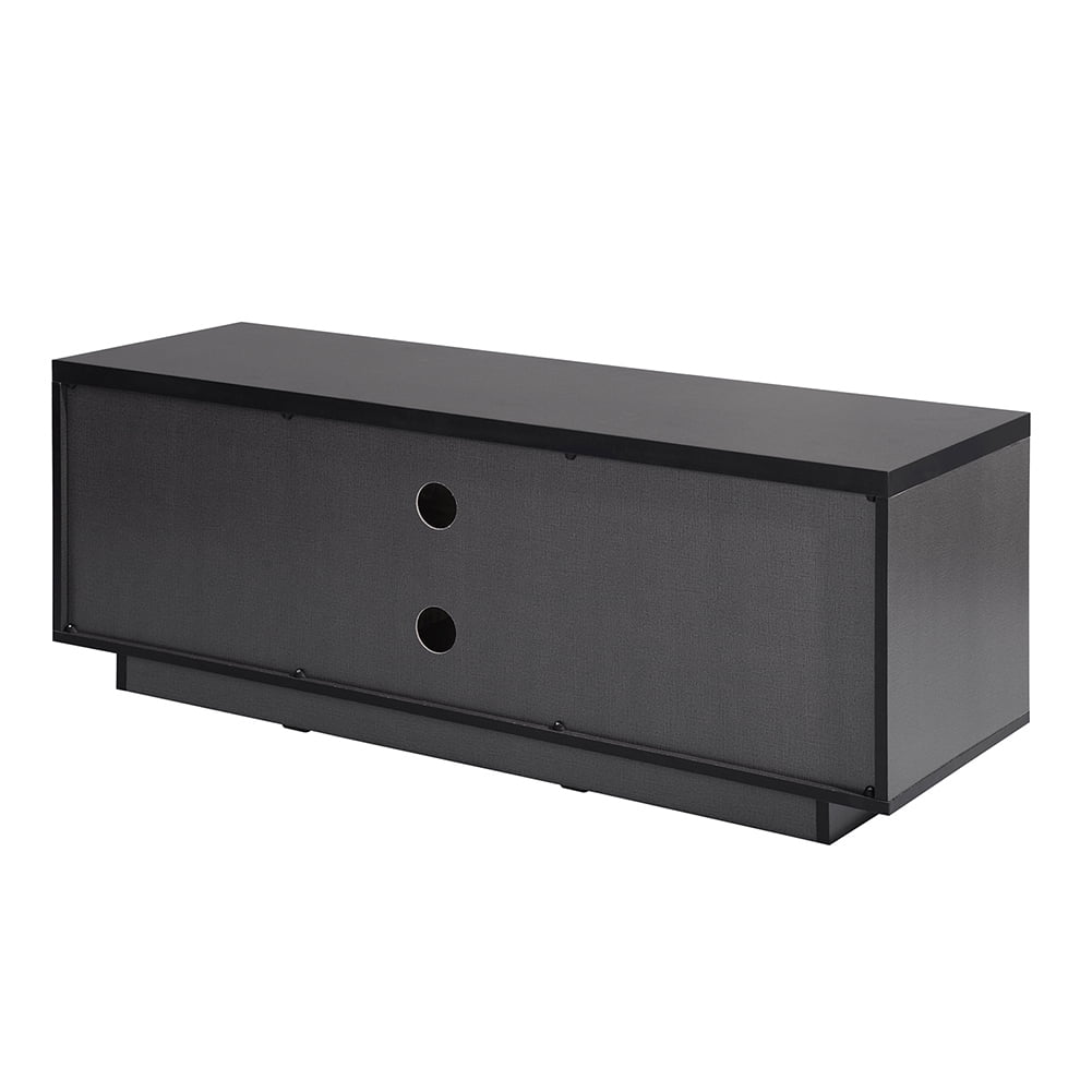62" Media Console Wood TV Stand, Mid-Century Modern Console TV Console with 2 Door, Walnut