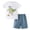 C10 Navy, variant on YEPGAR Toddler Boy Clothes Cartoon Cotton Summer Short Sleeve T Shirt And Shorts Kids Outfit Set 2 12 Years (L10 White, 6-7 Years)