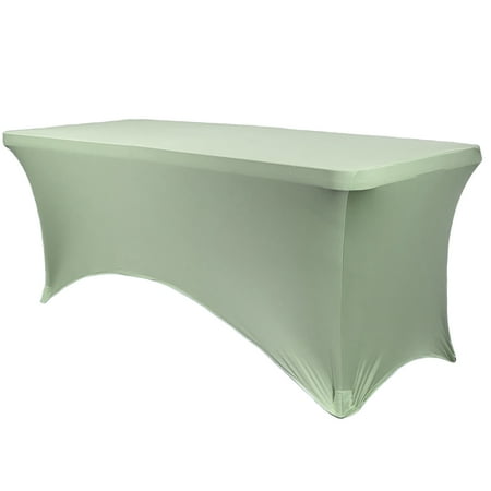 

Stretch Spandex 6 ft Rect. Table Cover Sage
