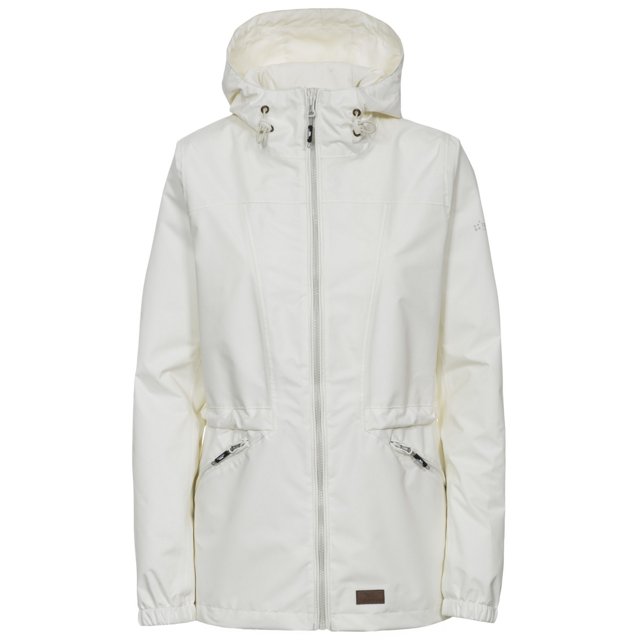 Trespass - Chaqueta Impermeable Cruella para Mujer (Crema)