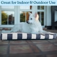 thumbnail image 4 of PETMAKER 36in Water-Resistant Dog Bed with Removable Washable Cover (Navy), 4 of 11