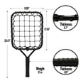 thumbnail image 2 of Billuyoard Raqueta liviana Ayuda para entrenamiento de béisbol para entrenadores de 12 oz para mejorar el rendimiento de golpe Almacenamiento y organización del hogar, 2 of 6