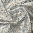 thumbnail image 7 of Ambesonne Vintage Valance & Curtain, Eastern Oriental Scroll, 55"x24", Slate Blue Beige Tan, 7 of 7