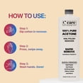 thumbnail image 4 of Nail Polish Remover C CARE 100% Pure Acetone 480mL, 4 of 6