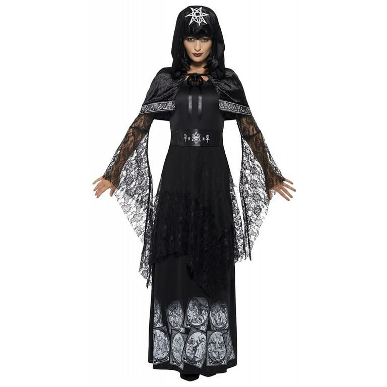 Black Magic Mistress Costume Black Adult Black Magic Mistress Costume Black Adult