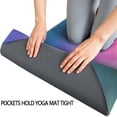 thumbnail image 3 of Rainbow Tie Dye Cloud Pattern Hot Yoga Mat Towel Non Slip for Hot Yoga - Quick-Drying Yoga Mat Cover with 4 Corner Pockets with Travel Bag - Hot Yoga Towel Non Slip 74"x26", 3 of 6