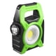 thumbnail image 1 of USB DC carga COB LED lámpara de trabajo solar impermeable emergencia foco verde JShteea El nuevo, 1 of 1