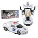 thumbnail image 1 of Coche de carreras eléctrico RC 2 en 1 para niños, vehículo transformable, modelo robot de juguete con luz, 1 of 14