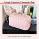 thumbnail image 4 of Bolsa de Maquillaje de Viaje de , Bolsa de Aseo de Gran Capacidad, Organizador para Mujer con Bolsillo Interior Impermeable, Rosa, 4 of 5