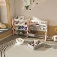 thumbnail image 4 of SaveJoy All in One Kids Storage Organizer with Bookshelf and 12 Toy Bins for Bedroom Playroom, Pink, 4 of 8