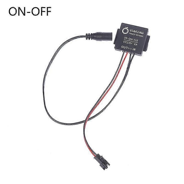1 interruptor táctil para espejo de baño con sensor para luz LED, espejo y faro.