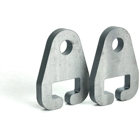 T-Post Target Hanger – Gong Hanger Set of Two – 3/8″ AR500 Steel Mounts for 3/8″ & 1/2″ Steel Targets – Fits 1.25″ & 1.33″ T-Posts