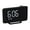 White, variant on FFENYAN Alarm Clock LCD Projection Digital Weather Snooze Alarm Clock LED Backlight Color Display