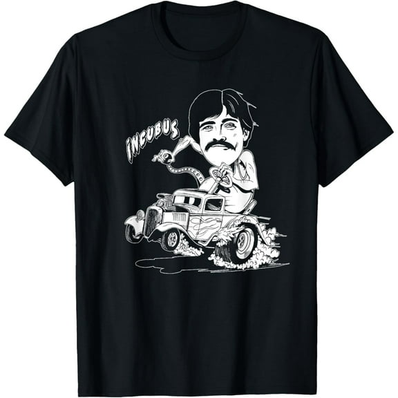 Velto Incubus Black Drive Chuck T-Shirt - Unisex-s, Small All Size S-5XL
