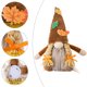 thumbnail image 2 of Juguete de Rudolph que brilla en Acción de Gracias con sombrero de hoja de arce, miniadorno para Festival de la cosecha, 2 of 6