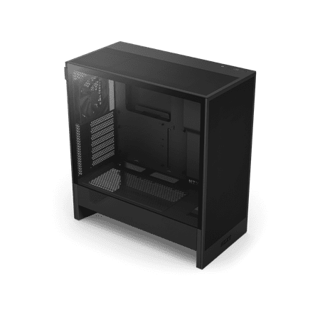 NZXT - H5 Flow RGB 2024 Compact ATX Mid-Tower Airflow Case - Black