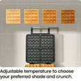 thumbnail image 4 of Chefman 4 Slice Belgian Waffle Maker w/ Adjustable Temperature, Stainless Steel, 4 of 8