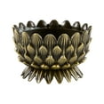 thumbnail image 4 of Lámpara de ghee, portalámparas de ghee, candelabro, lámpara de aceite, suministros para el altar budista Bronce, 4 of 7