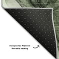 thumbnail image 3 of Addison Rugs Mayfield Washable Transitional Organic Olive Rectangle Rug, 1'8" x 2'6", 3 of 5