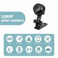 thumbnail image 4 of 1080P HD Mini Wifi Wireless Smart Camera Indoor Security Surveillance Camera Night Vision Camcorder Audio Video Recorder, 4 of 7