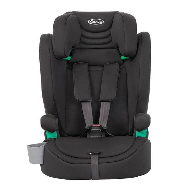 Autoasiento con arnés Graco Eldura 2 en 1 Negro