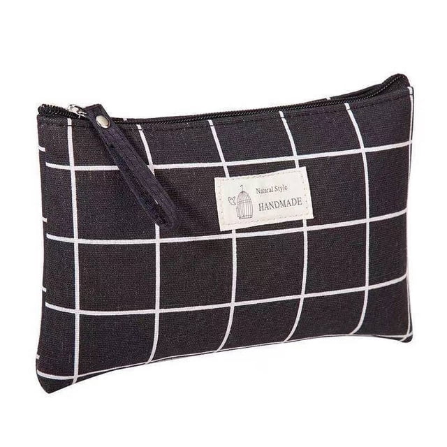 Bolsa de maquillaje de gran capacidad para guardar cómodamente el cabello, bolsa de almacenamiento de maquillaje sencilla, bolsa de lavado