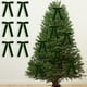 thumbnail image 4 of Set de decoraciones de lazos de terciopelo para árbol de Navidad de 6 | Lazos navideños suaves y de textura sedosa para árbol, coronas, guirnaldas | Elegantes adornos festivos de envolvente para, 4 of 6