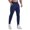 Navy, variant on Mens Long Pants Mens Straight Leg Cargo Slacks Stretch Elastic Waist Lightweight Work Pants Loose Cargo Pocket Straight Pants Sweatpants for Men Streetwear