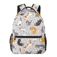 thumbnail image 1 of Mochila HKHEHOP Cute Cat Kawaii Kitten para portátil escolar, 1 of 6