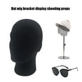 thumbnail image 4 of Práctico modelo de cabeza de maniquí de espuma para hombre, sombrero, peluca, gafas, soporte de exhibición Ehuebsd Libre de BPA, 4 of 9