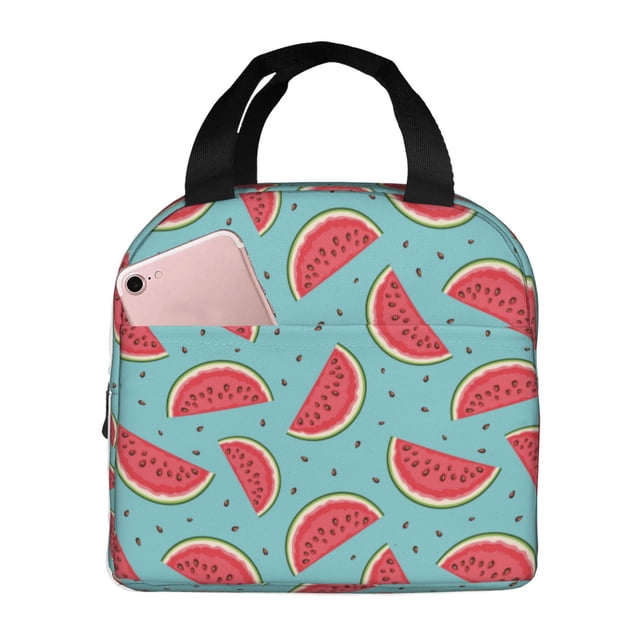 Disketp Watermelon for Insulated Lunch Bag for Women and Men, Perfect for Work, Hiking, Picnic