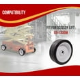 thumbnail image 4 of (2 Pack) Genie 57998GT Non-Marking Scissor Lift Tire/Wheel Assembly - Fits GS-1330M, 4 of 9