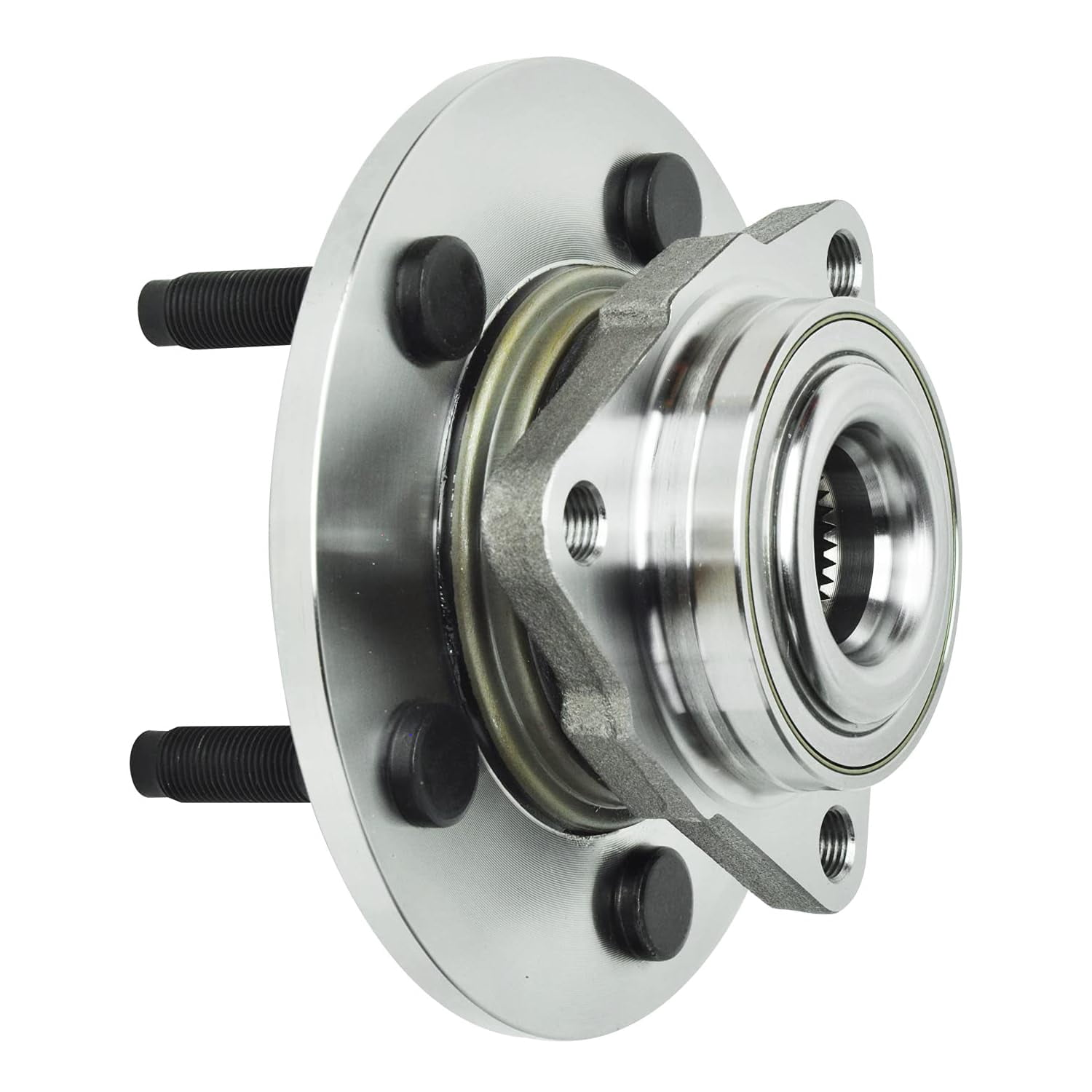 Detroit Axle - Front Wheel Bearing Hubs for 2006 2007 2008 Dodge Ram 1500, 2 Wheel Bearing and Hubs Assembly Set Replacement 5 Lugs